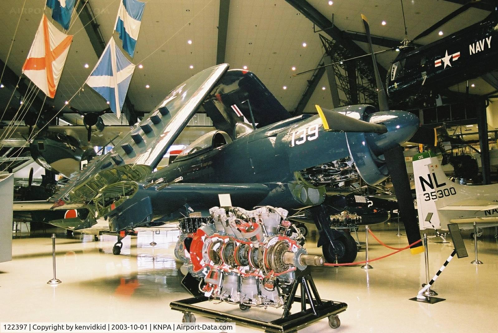 122397, 1947 Martin AM-1 Mauler C/N Not found 122397, On display at the Museum of Naval Aviation, Pensacola.