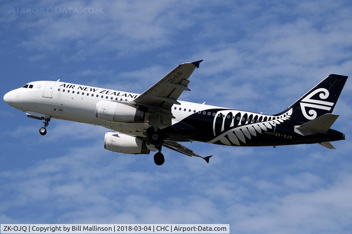 ZK-OJQ, 2011 Airbus A320-232 C/N 4584, off to AKL