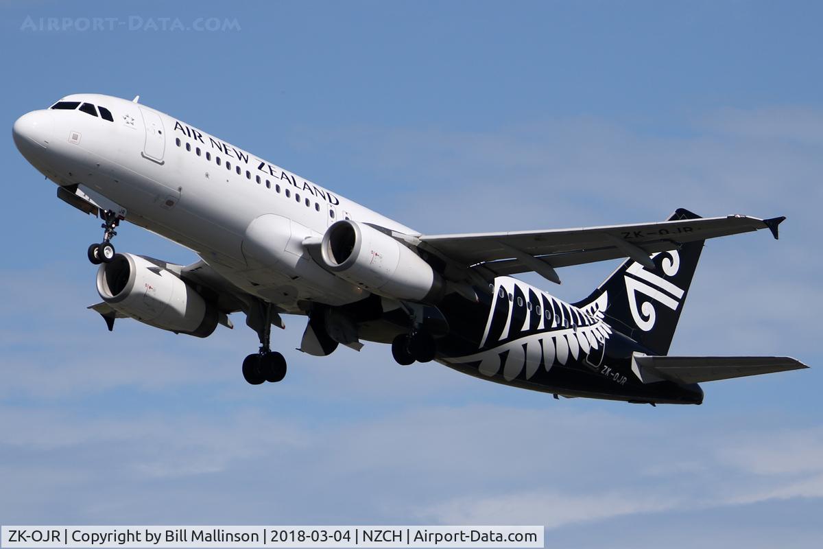 ZK-OJR, 2011 Airbus A320-232 C/N 4884, off to AKL