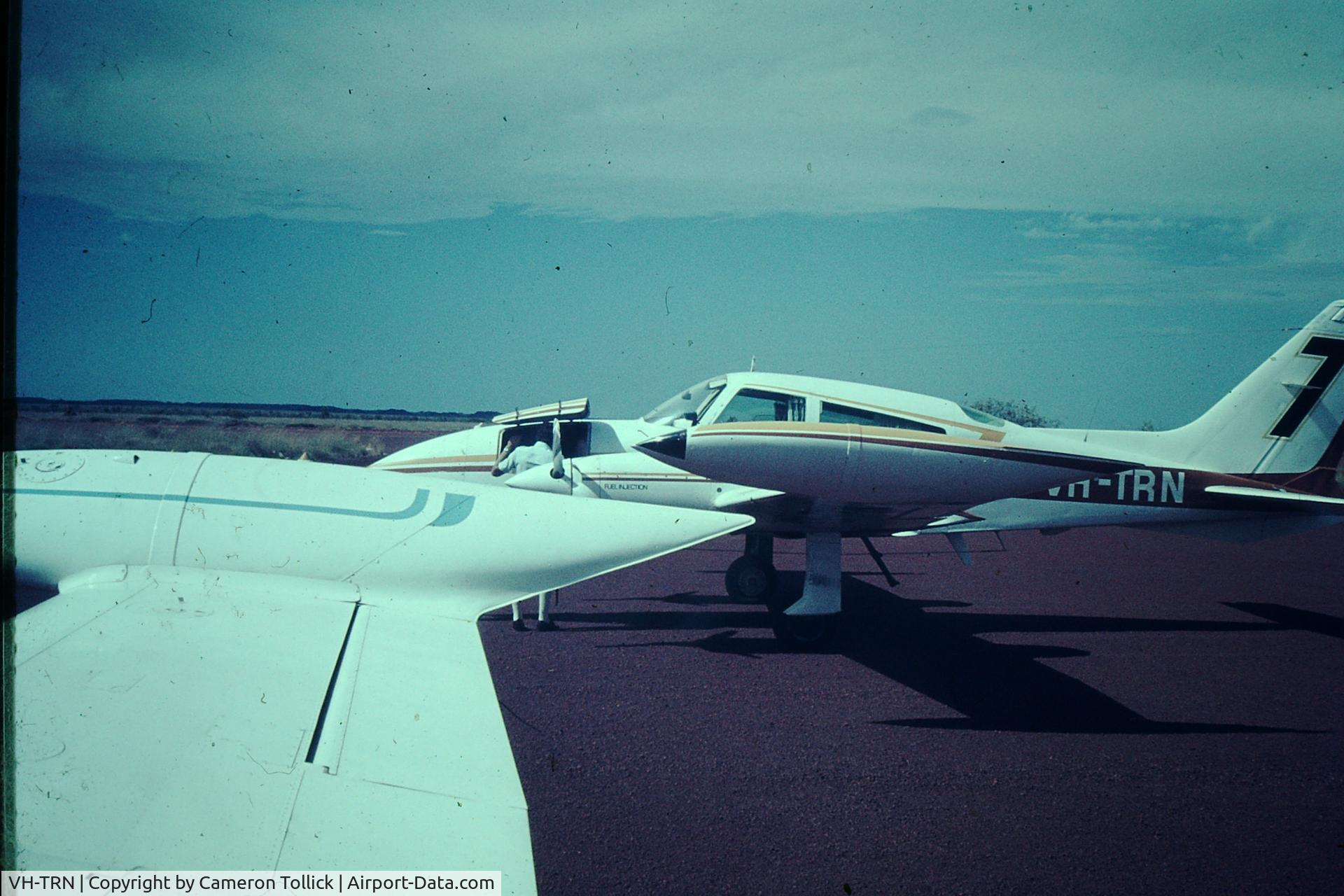 VH-TRN, 1978 Cessna 310R C/N 310R1314, Flying between Shay Gap & Port Headland with re De Grey and Murchison River Air Service, early 80's