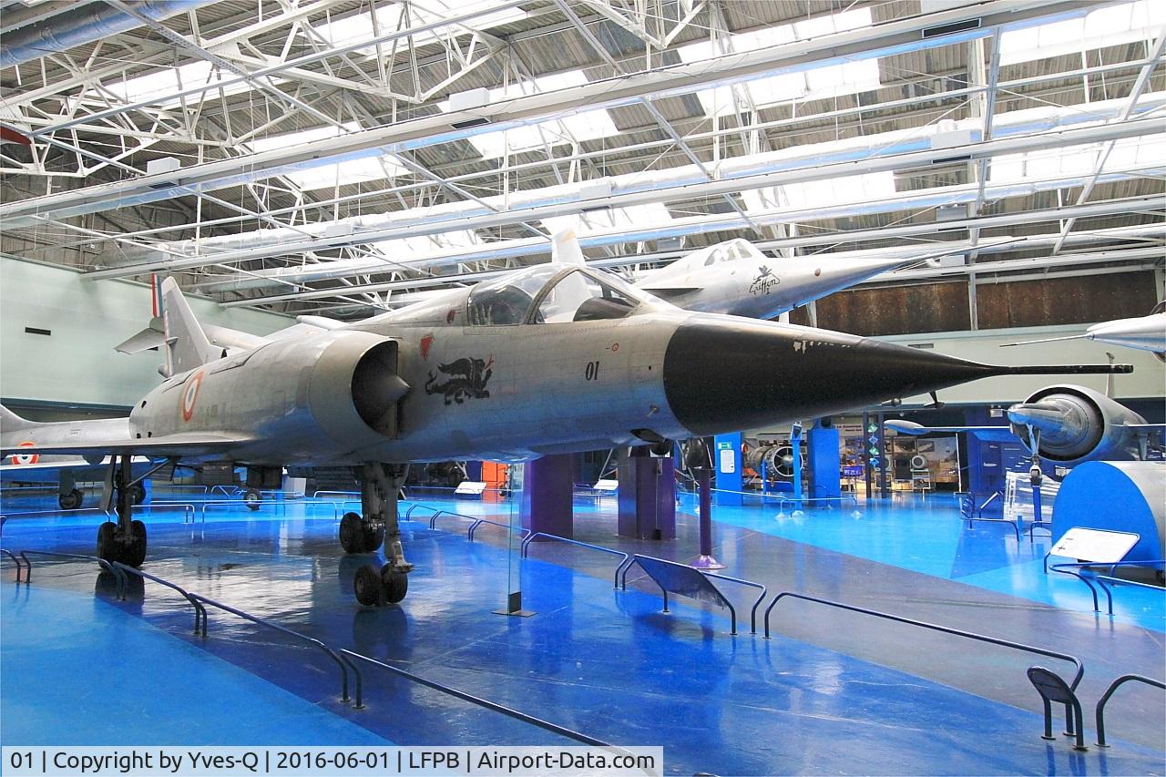 01, 1965 Dassault Mirage III.V C/N 01, Dassault Mirage III.V, Air & Space Museum Paris-Le Bourget (LFPB)