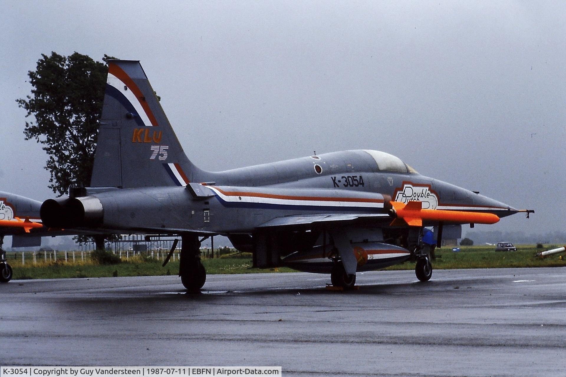 K-3054, 1971 Canadair NF-5A Freedom Fighter C/N 3054, Koksijde airshow juli 1987