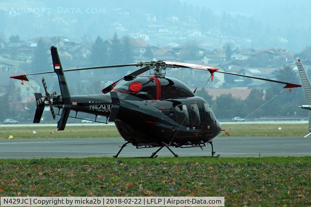 N429JC, 2010 Bell 429 GlobalRanger C/N 57021, Parked
