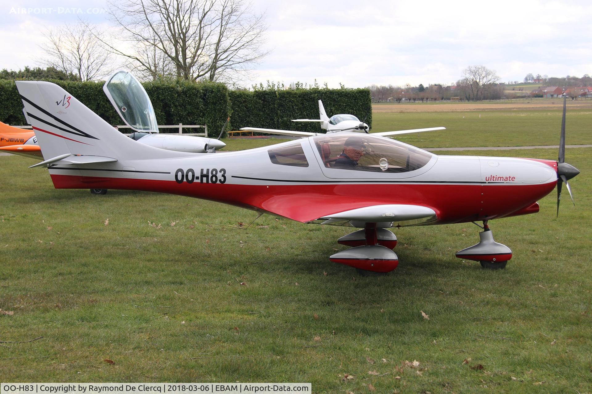 OO-H83, 2018 JMB Aircraft VL-3B Evolution C/N 258, At Amougies.