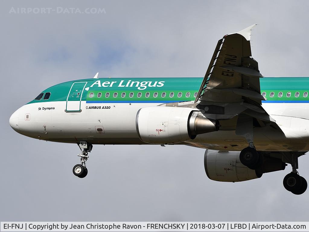 EI-FNJ, 2007 Airbus A320-216 C/N 3174, from Dublin landing runway 29