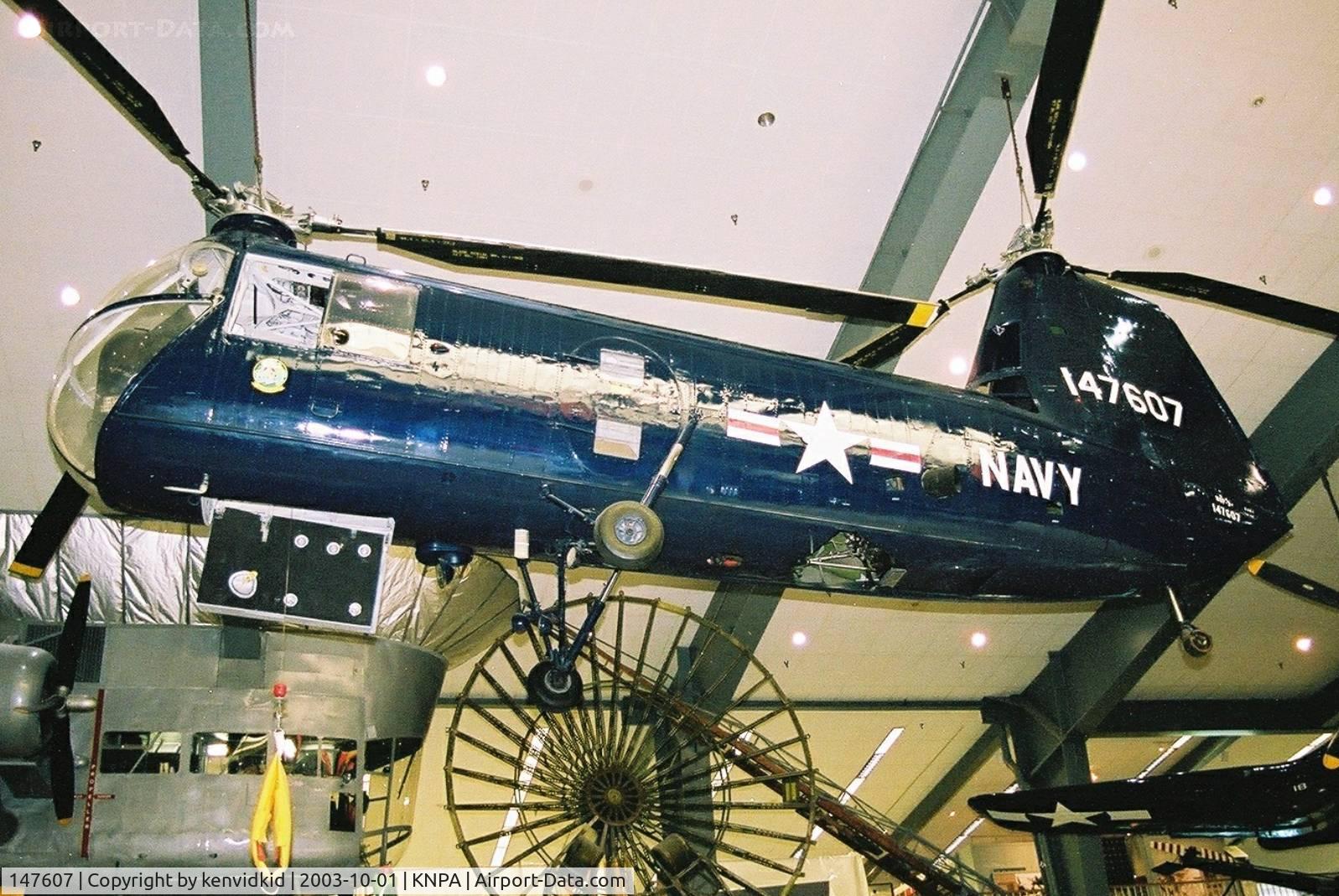 147607, 1951 Piasecki HUP-3 Retriever C/N Not found 147607, On display at the Museum of Naval Aviation, Pensacola.