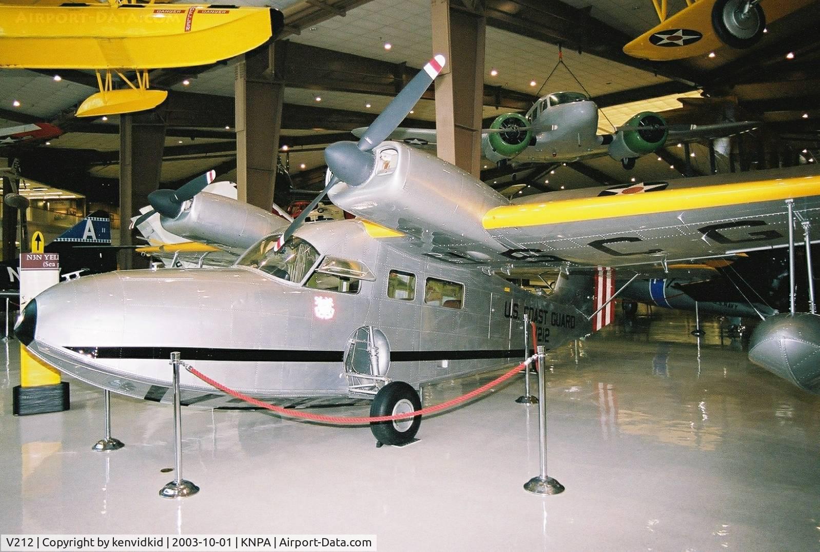 V212, Grumman J4F-1 Widgeon C/N 0000, On display at the Museum of Naval Aviation, Pensacola.