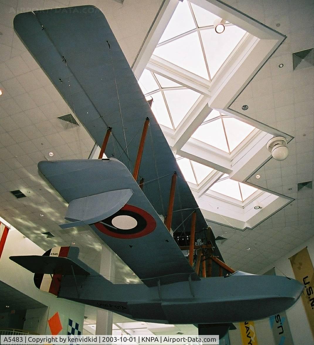 A5483, 1918 Curtiss MF-Boat C/N Not found A5483, On display at the Museum of Naval Aviation, Pensacola.
