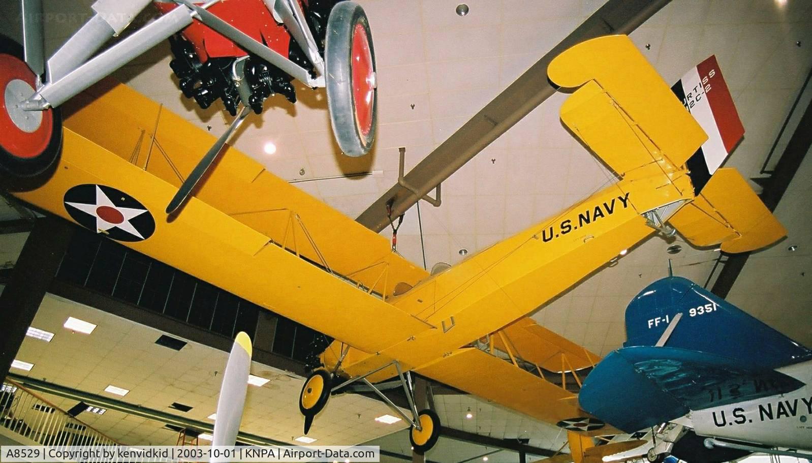 A8529, 1929 Curtiss N2C-2 Fledgling C/N 4, On display at the Museum of Naval Aviation, Pensacola.