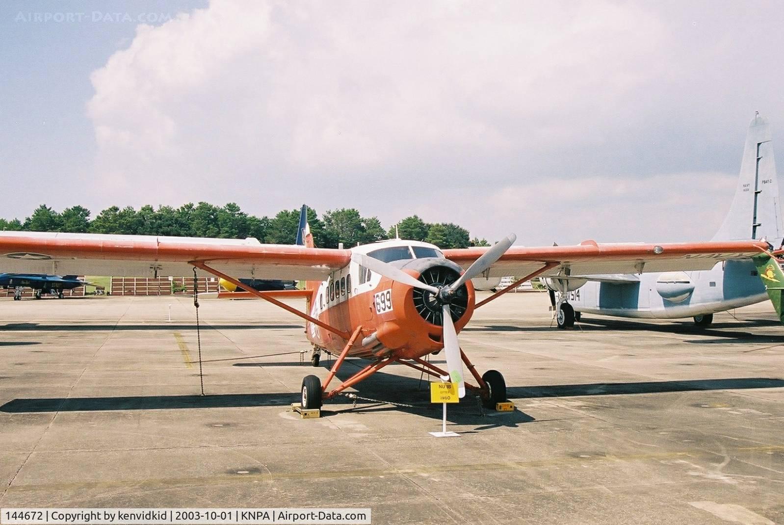 144672, 1956 De Havilland Canada U-1B Otter C/N 160, On display at the Museum of Naval Aviation, Pensacola.