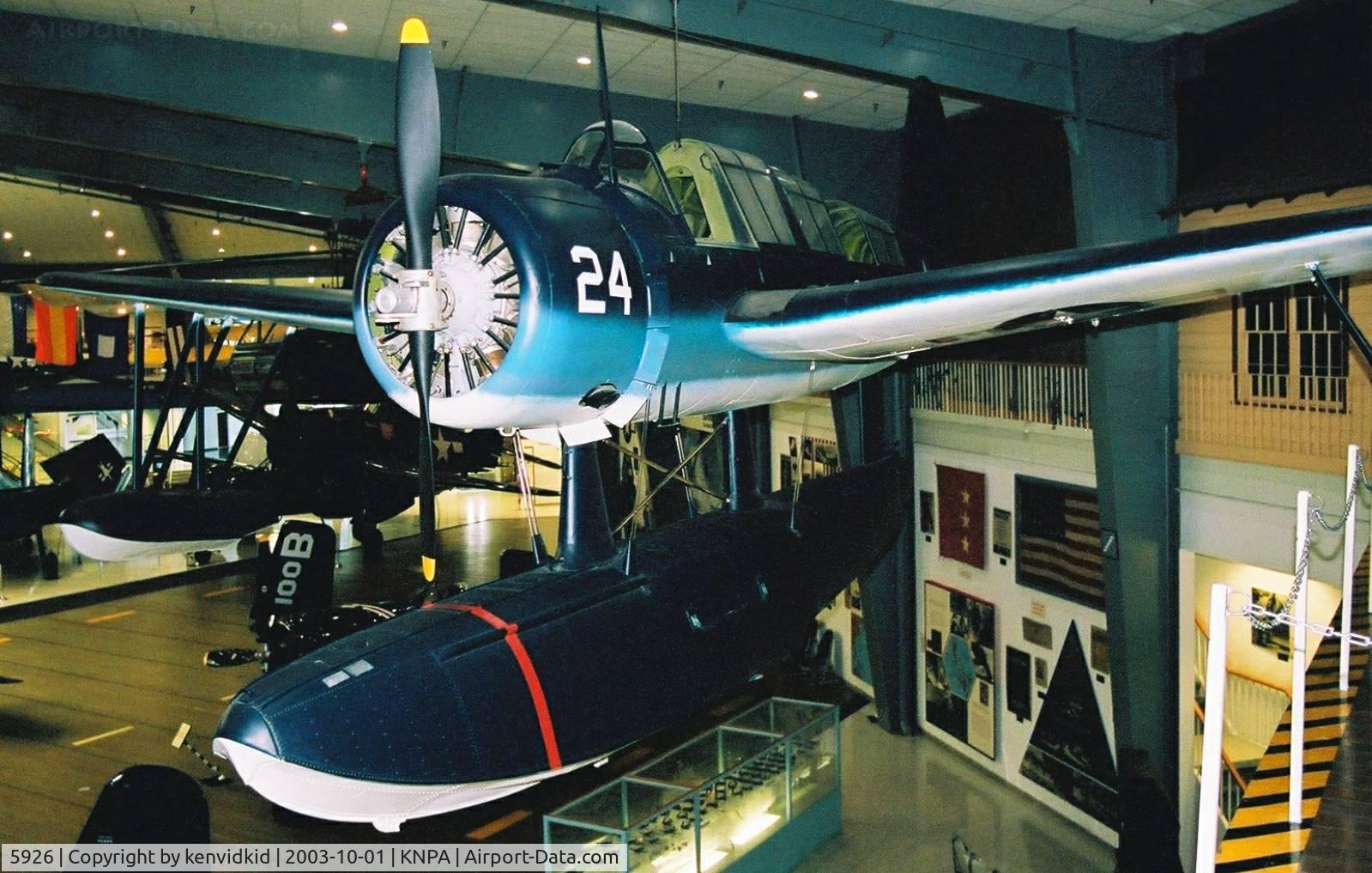 5926, 1942 Vought OS2U-3 Kingfisher C/N A-752, On display at the Museum of Naval Aviation, Pensacola.