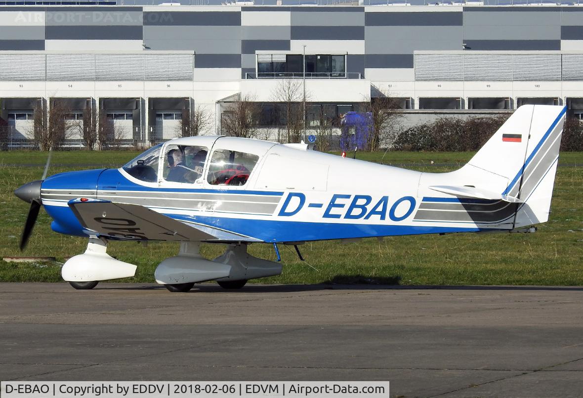 D-EBAO, CEA DR-253 Regent C/N 151, EDVM withe beste weather, but very cool.