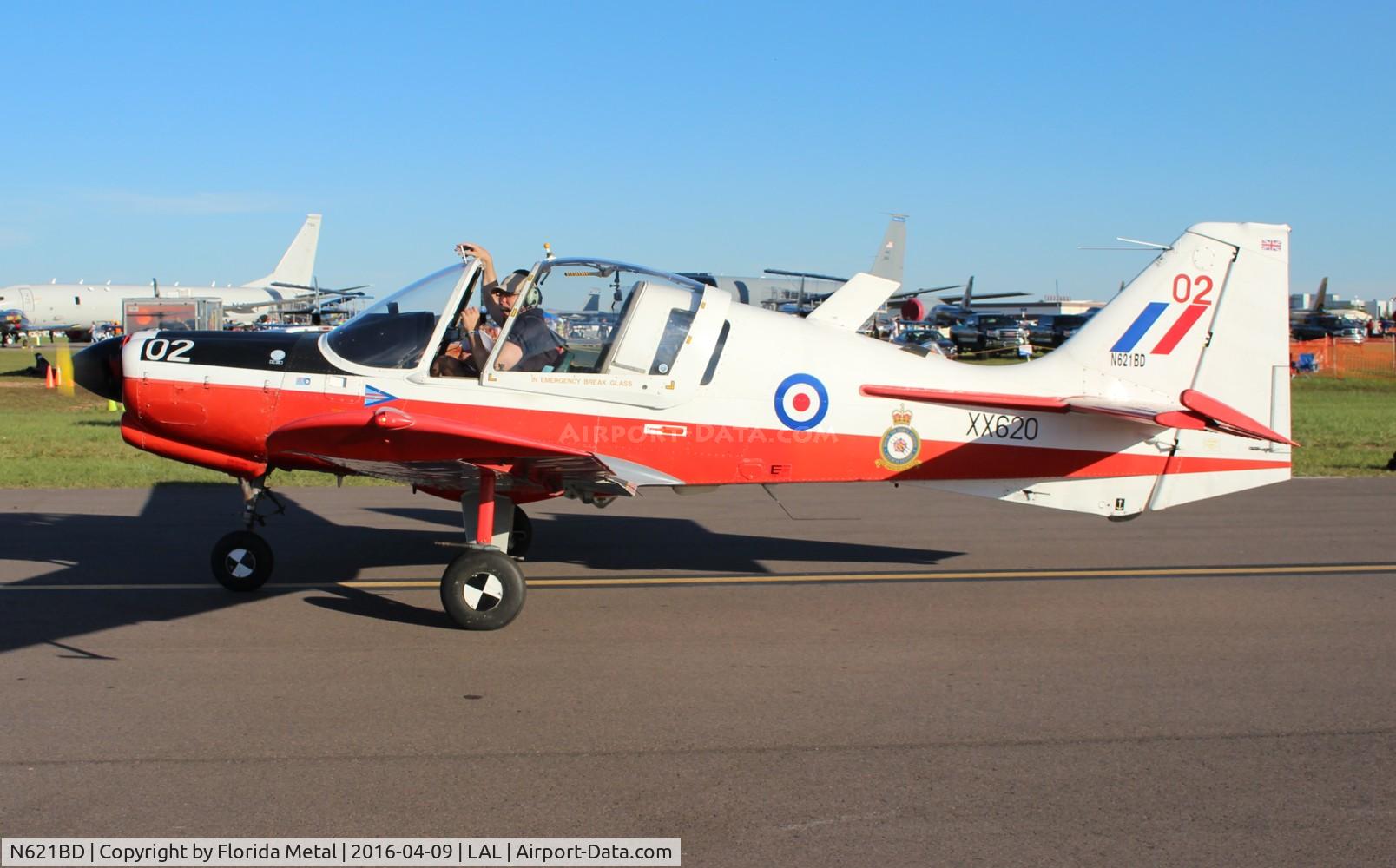 N621BD, 1974 Scottish Aviation Bulldog T.1 C/N BH120/285, Bulldog
