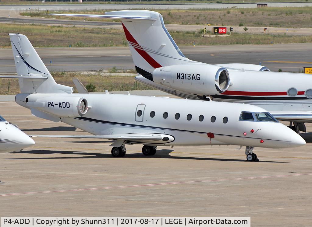 P4-ADD, 2008 Israel Aerospace Industries G200 C/N 200, Parked at the Airport...