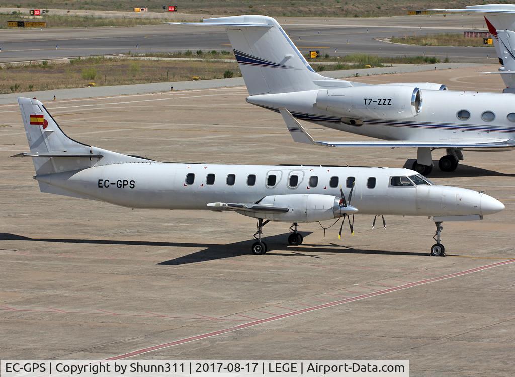 EC-GPS, 1988 Fairchild SA-227AC Metro III C/N AC-722, Parked at the Airport...
