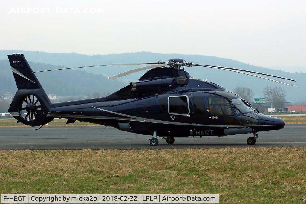 F-HEGT, 2015 Airbus Helicopters EC-155B-1 C/N 6978, Parked
