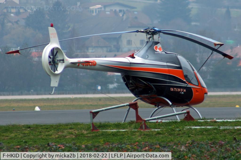 F-HKID, 2010 Guimbal Cabri G2 C/N 1011, Parked