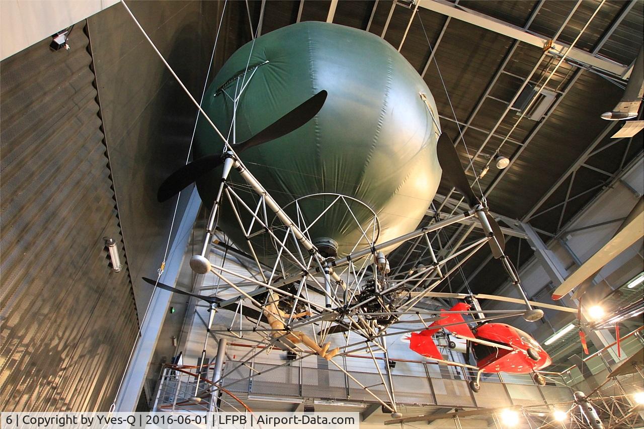 6, 1935 Oehmichen Hélicostat C/N 6, Oehmichen Hélicostat, Air & Space Museum Paris-Le Bourget (LFPB)