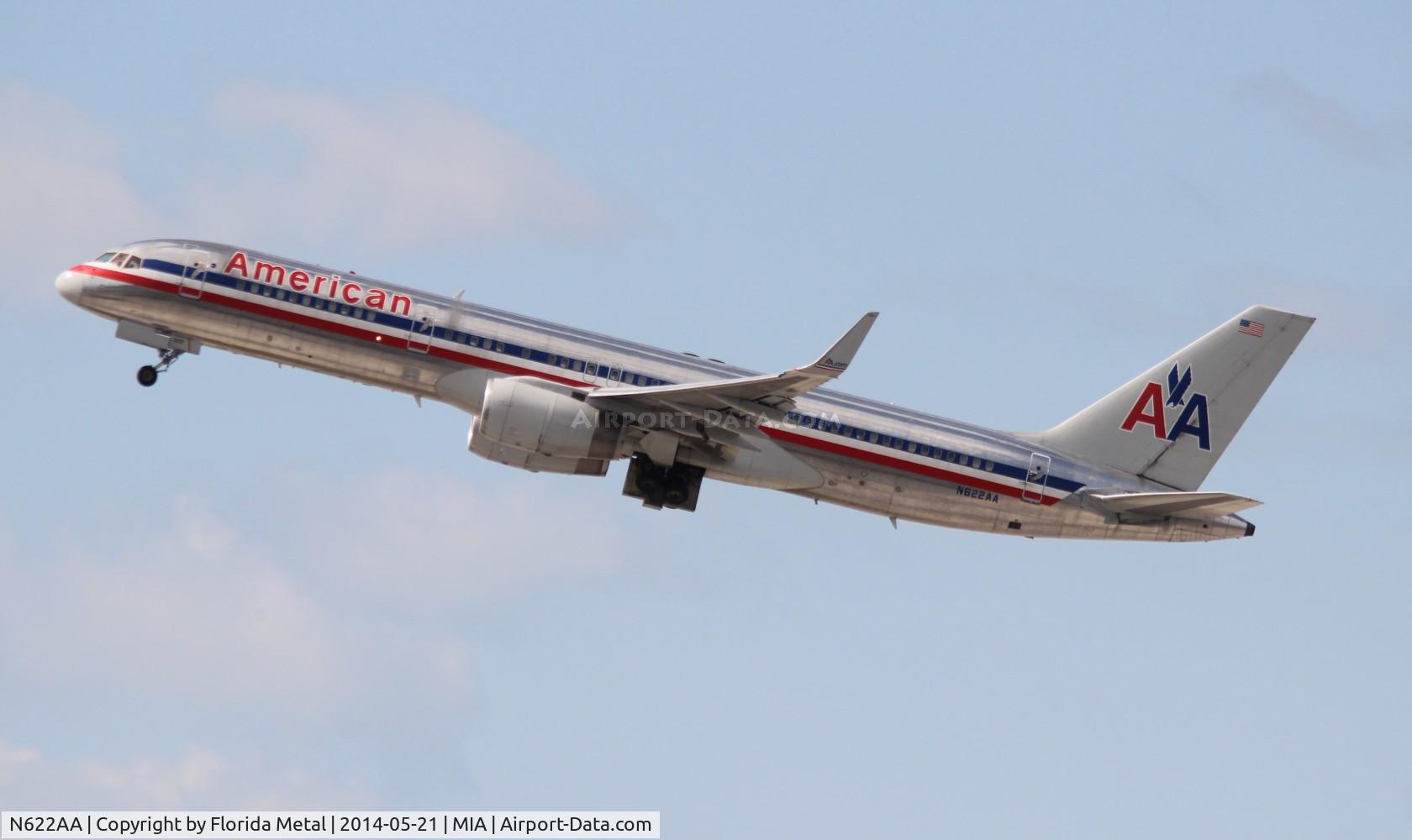 N622AA, 1990 Boeing 757-223 C/N 24580, American