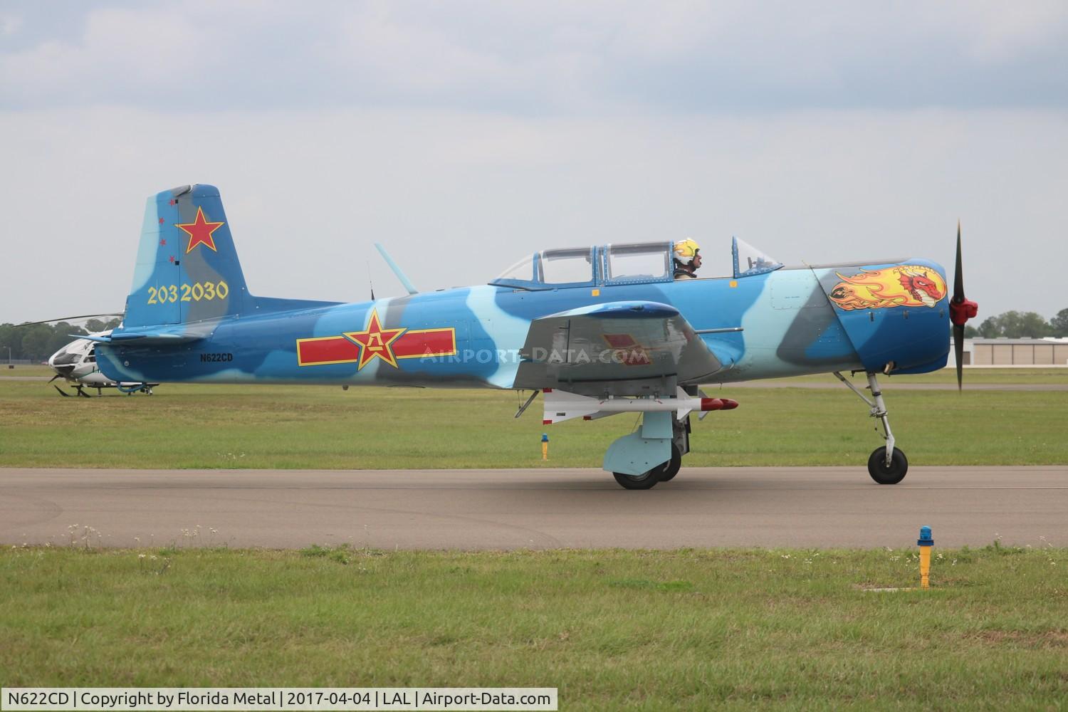 N622CD, 1977 Nanchang CJ-6A C/N 2032030, CJ-6A