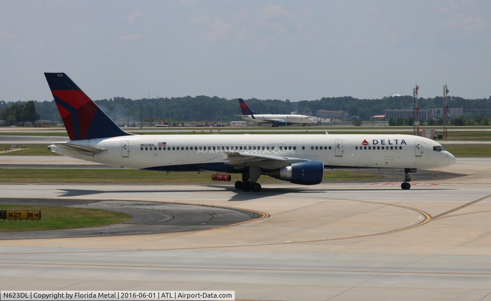 N623DL, 1987 Boeing 757-232 C/N 22913, Delta