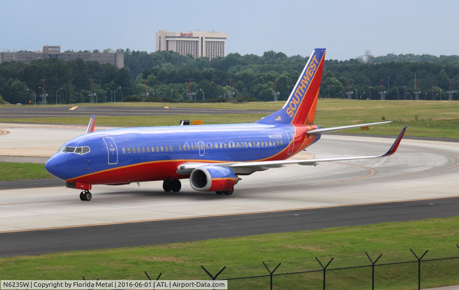 N623SW, 1996 Boeing 737-3H4 C/N 27933, Southwest