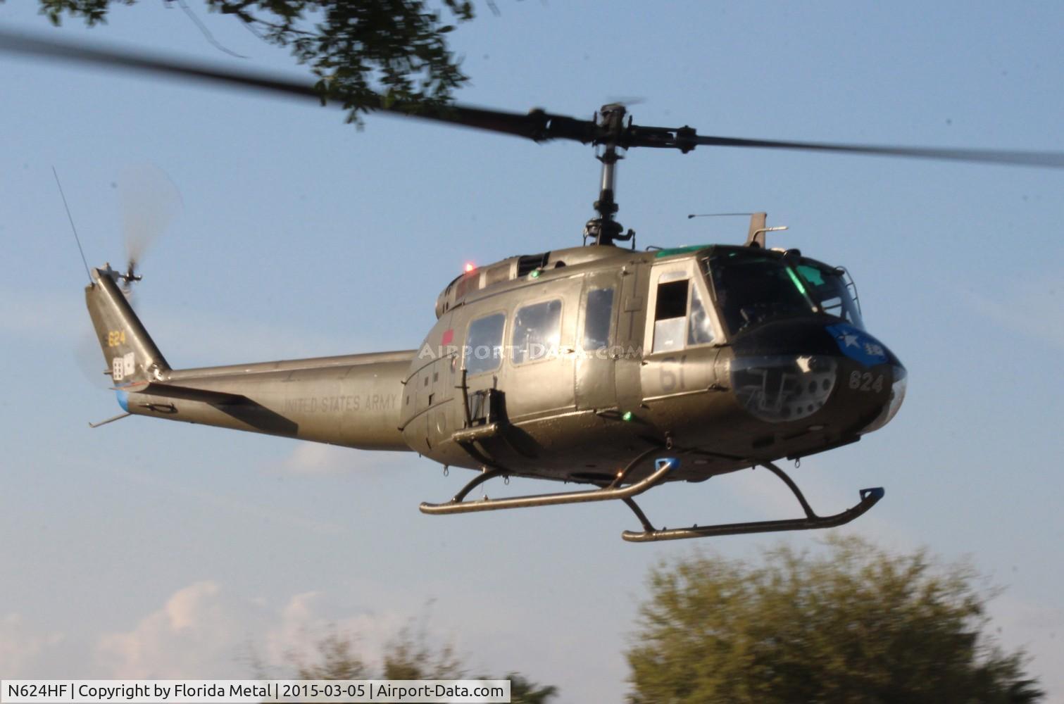 N624HF, 1966 Bell UH-1D Iroquois C/N 8819, UH-1H at Heliexpo