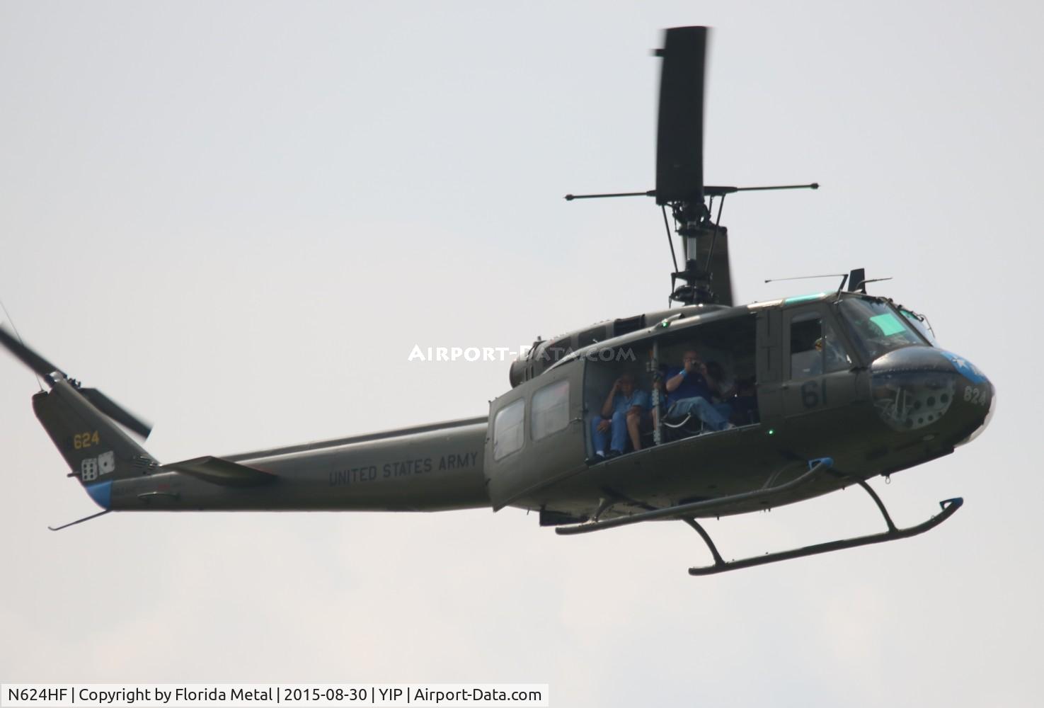 N624HF, 1966 Bell UH-1D Iroquois C/N 8819, UH-1H
