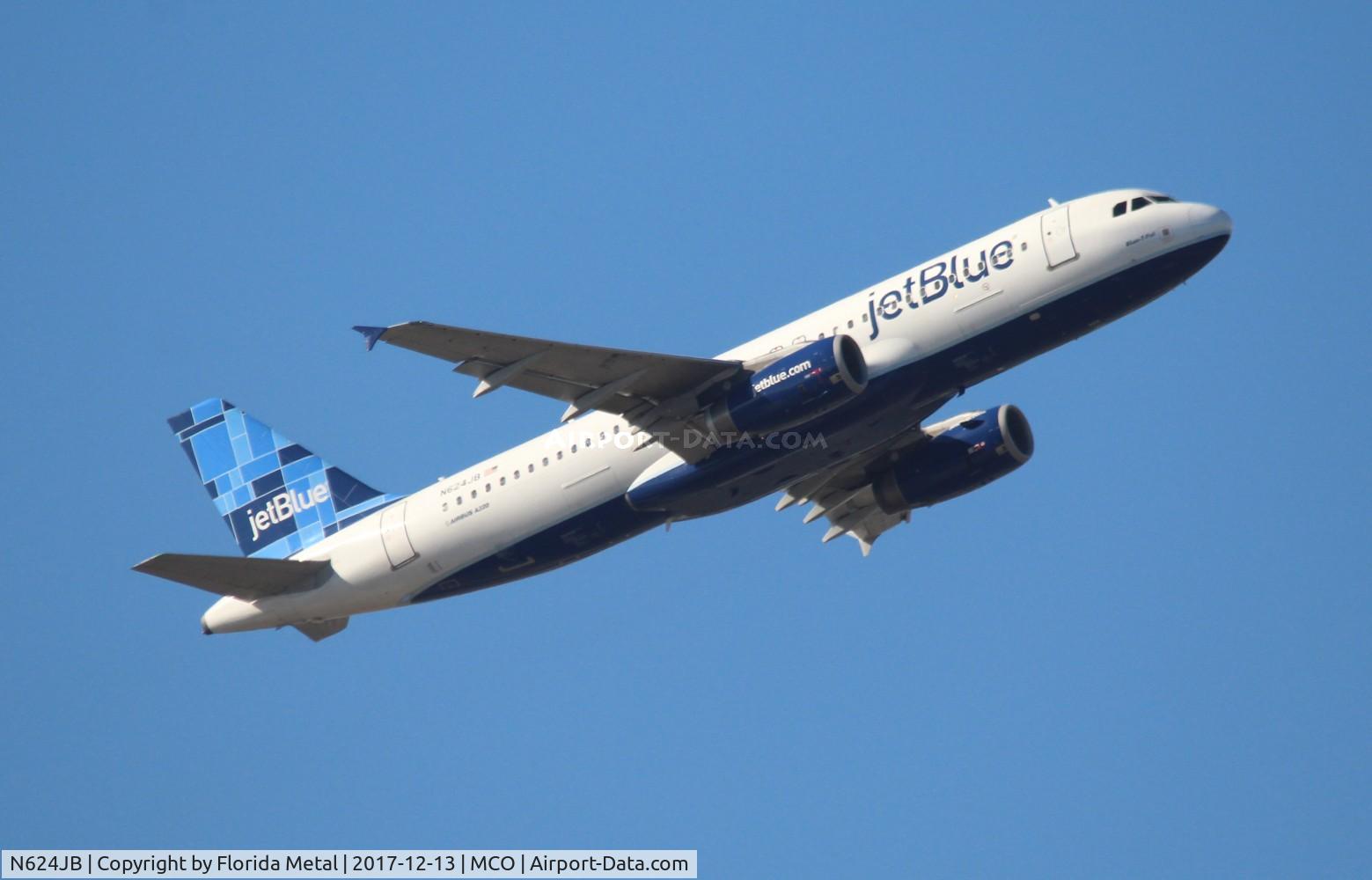 N624JB, 2005 Airbus A320-232 C/N 2520, Jet Blue