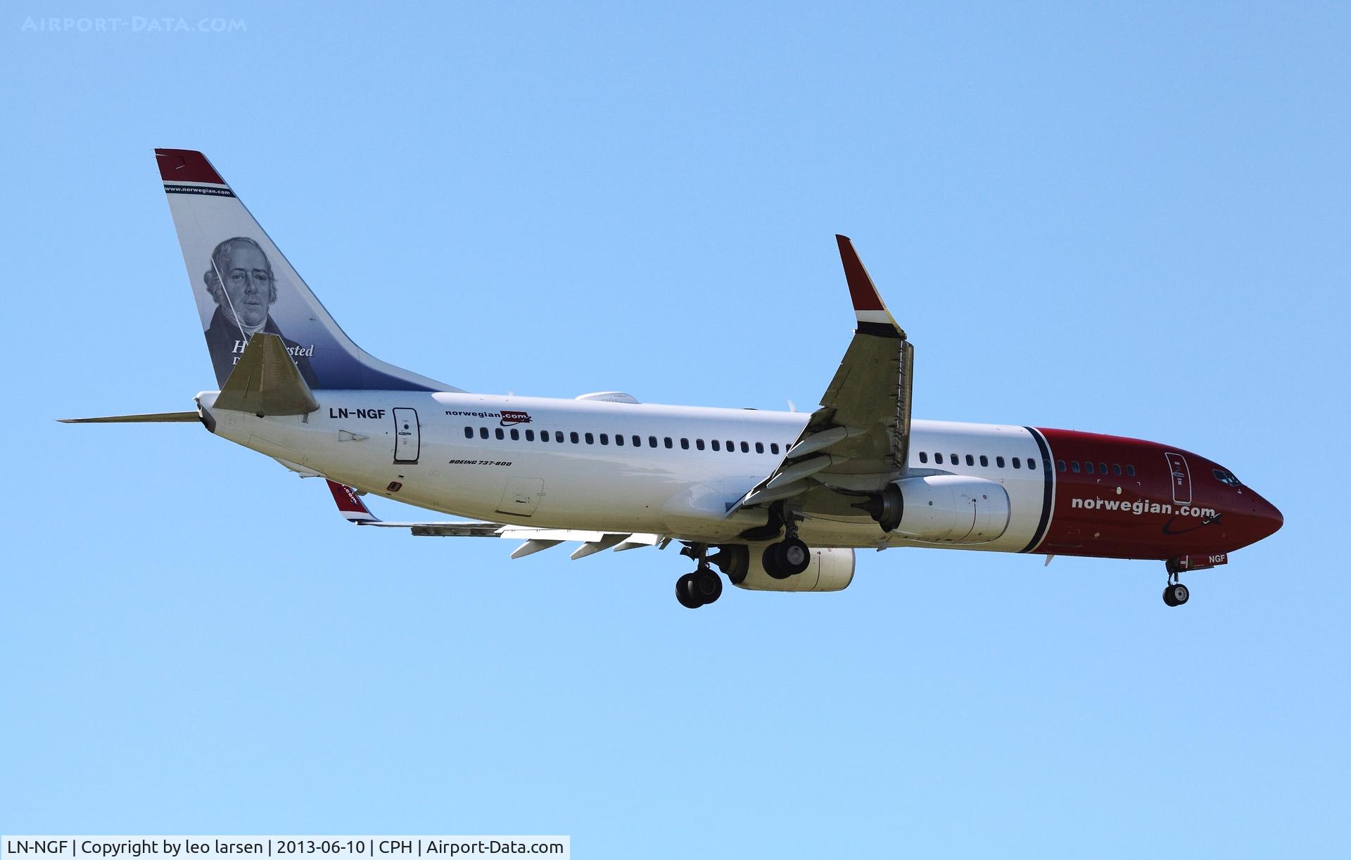 LN-NGF, 2012 Boeing 737-8JP C/N 39017, Copenhagen 10.6.2013 