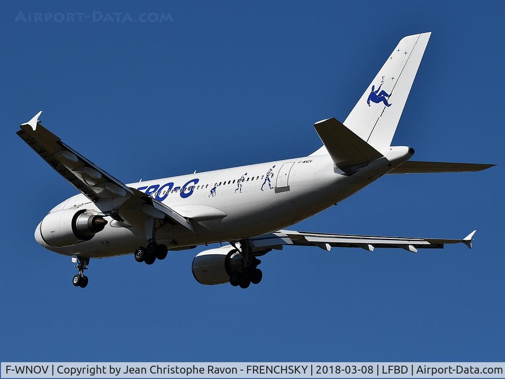 F-WNOV, 1989 Airbus A310-304ET C/N 498, Novespace OG