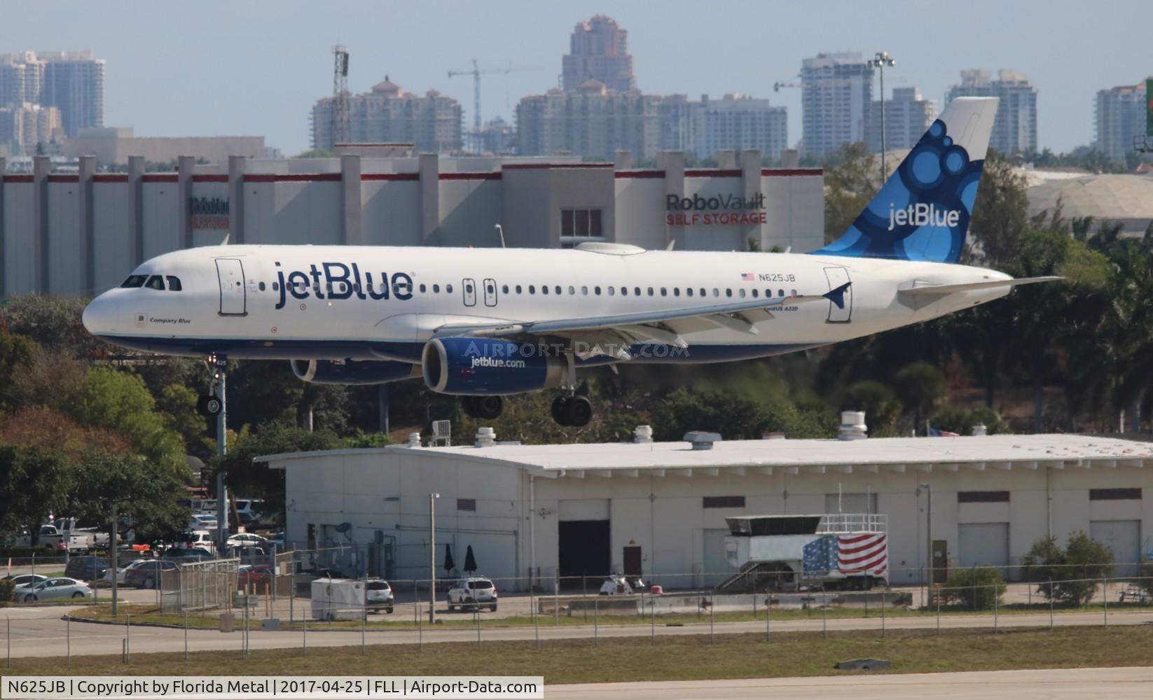 N625JB, 2005 Airbus A320-232 C/N 2535, Jet Blue