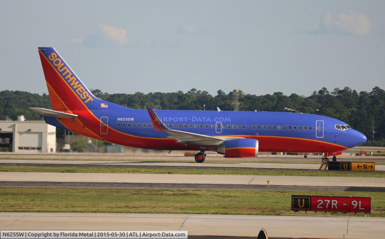 N625SW, 1996 Boeing 737-3H4 C/N 27701, Southwest