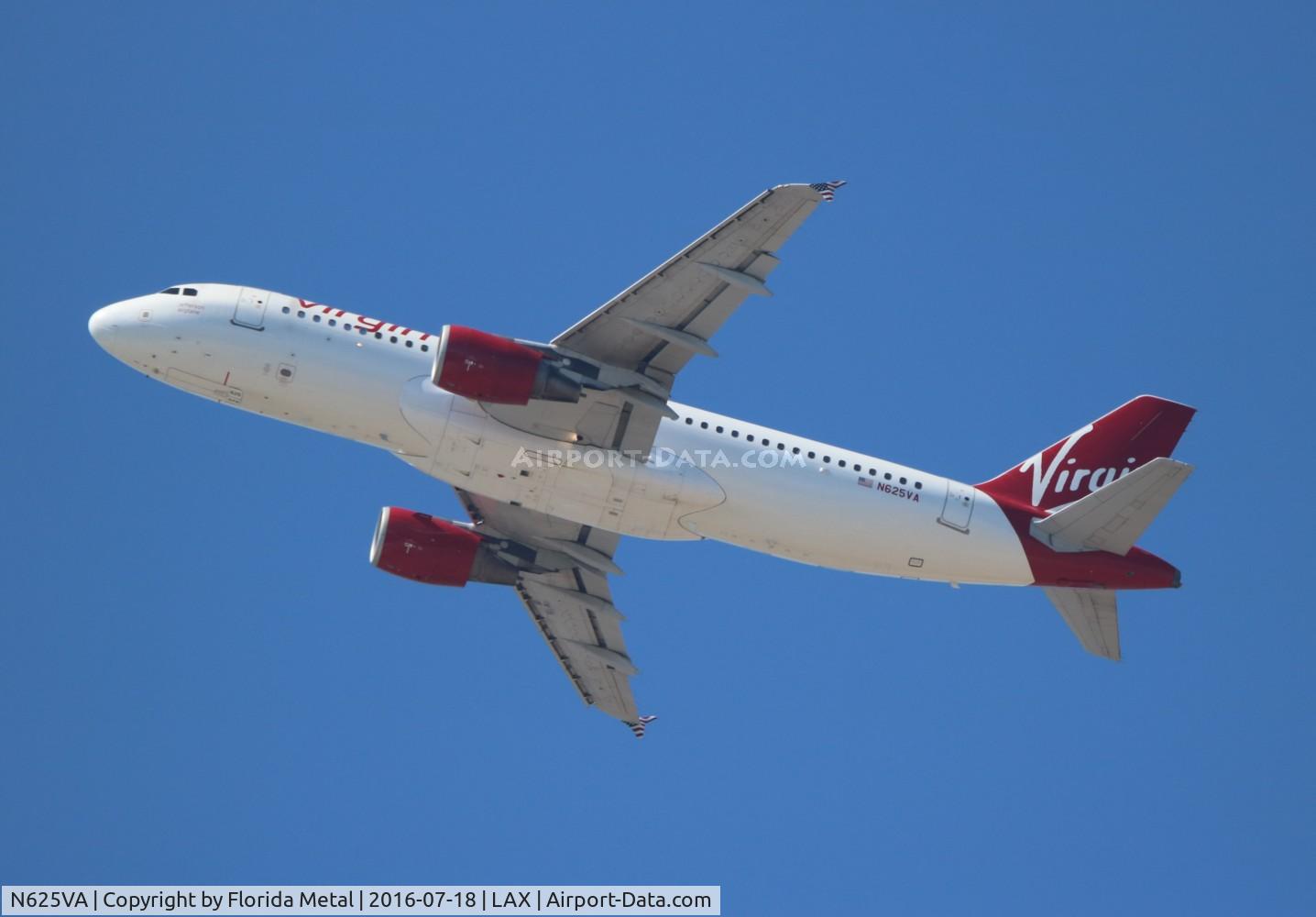 N625VA, 2006 Airbus A320-214 C/N 2800, Virgin America