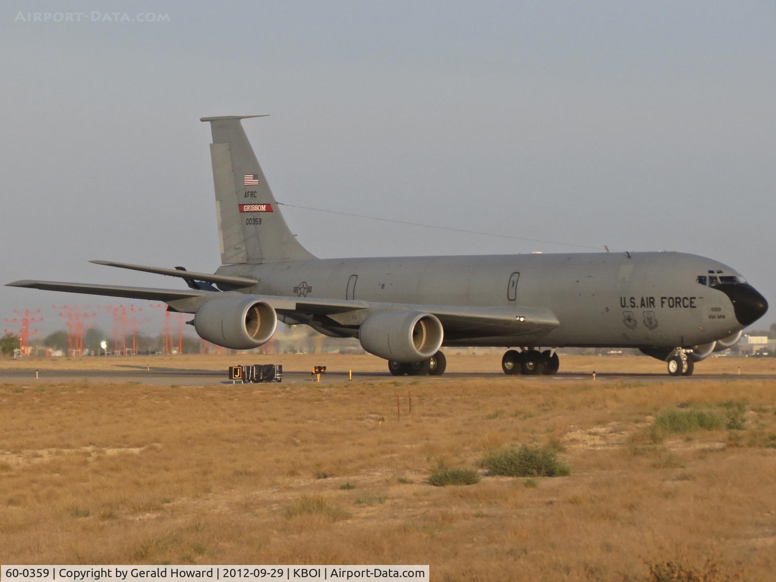 60-0359, 1960 Boeing KC-135R Stratotanker C/N 18134, Taxiing to RWY 10l.  434th ARW, 74th AR SQ, Grissom AFB, IN