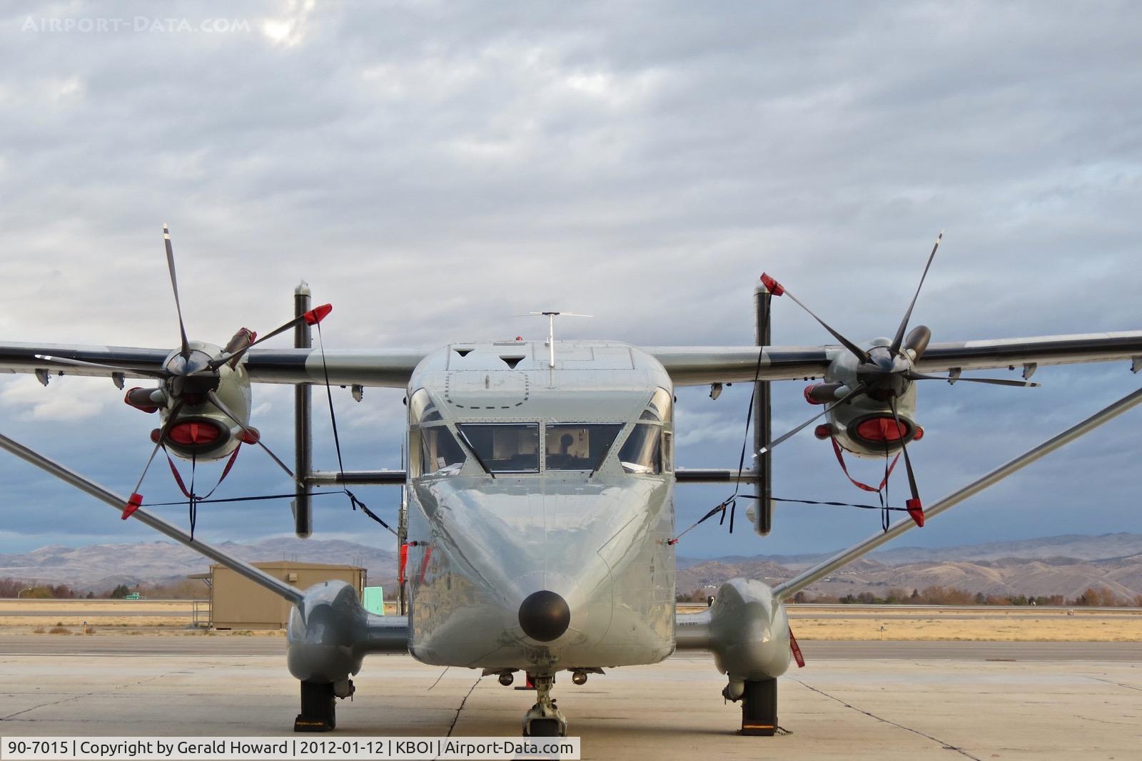 90-7015, Short C-23B Sherpa C/N K-0015, MS ArNG, Fort Sill, MS. To AMARC in DEC 2014.