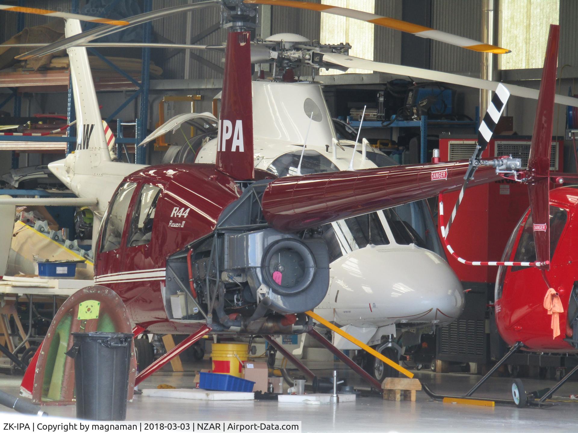 ZK-IPA, Robinson R44  Raven II C/N 13445, nice pint