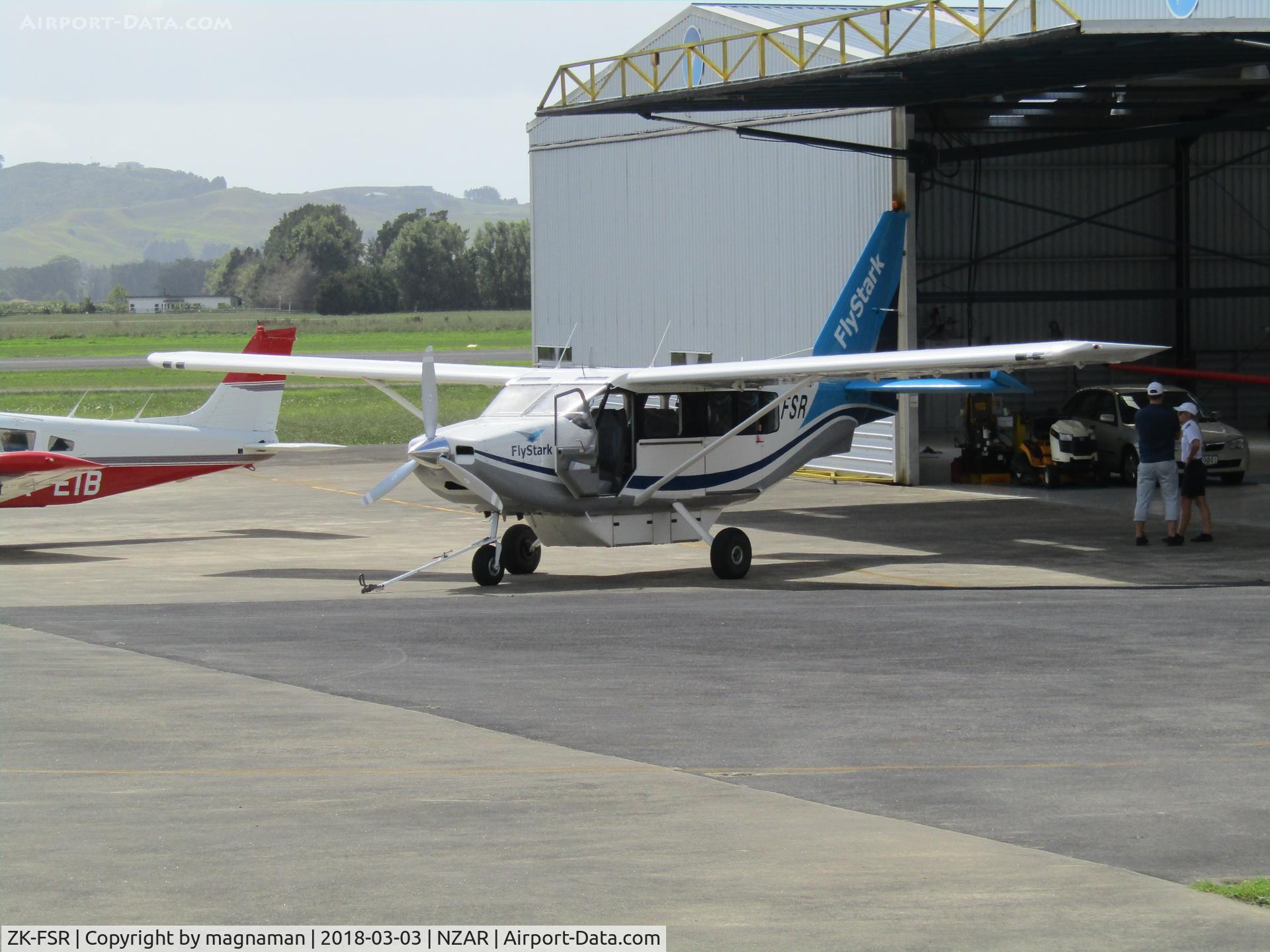 ZK-FSR, Gippsland GA-8 Airvan C/N GA8-06-099, at home base