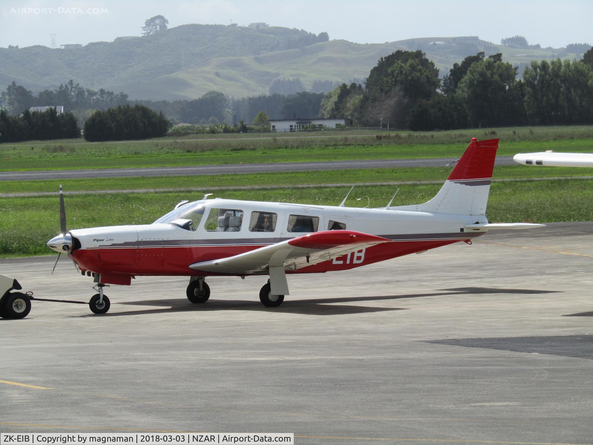 ZK-EIB, Piper PA-32R-300 Cherokee Lance C/N 32R-7780548, new to me at ardmore