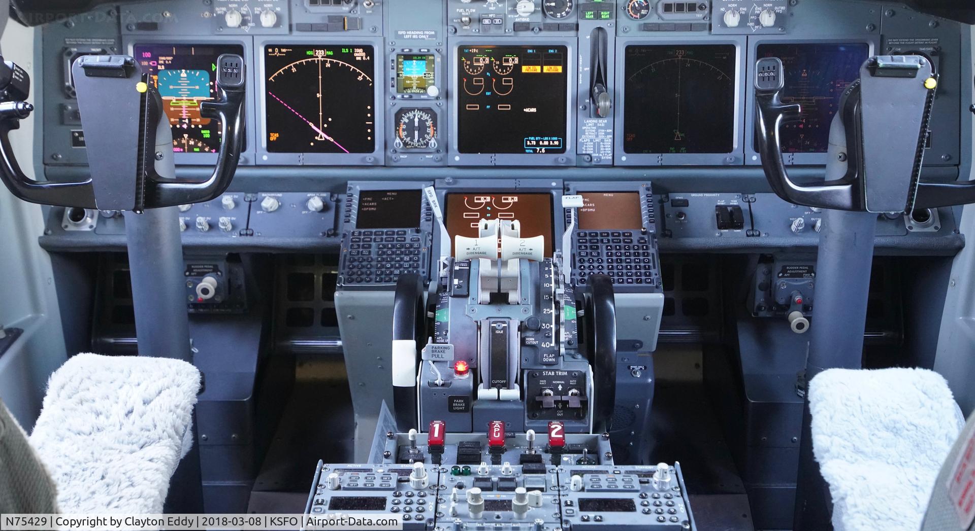 N75429, 2008 Boeing 737-924/ER C/N 30130, SFO 2018.
