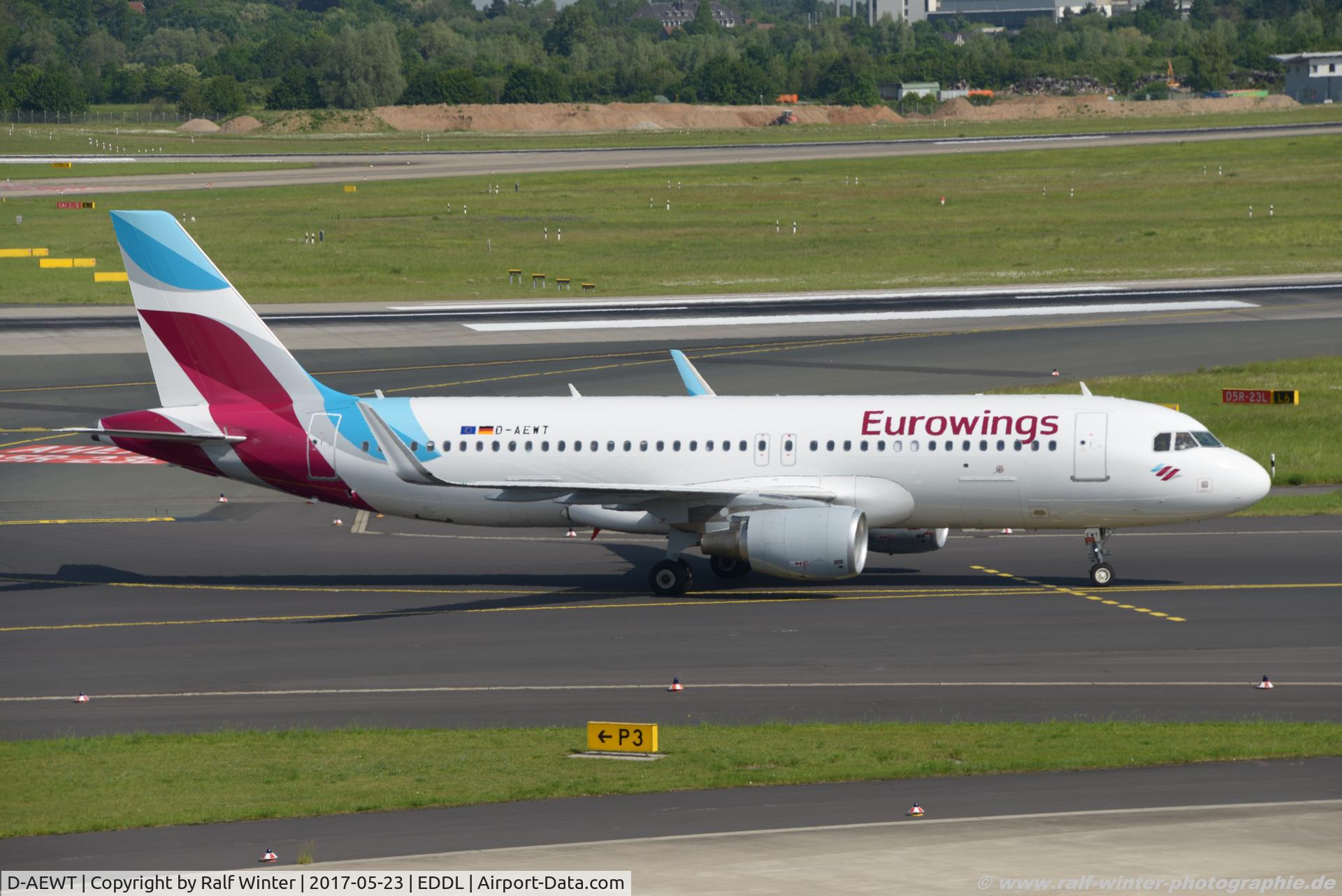 D-AEWT, 2017 Airbus A320-214 C/N 7534, Airbus A320-214(W) - EW EWG Eurowings - 7534 - D-AEWT - 23.05.2017 - DUS