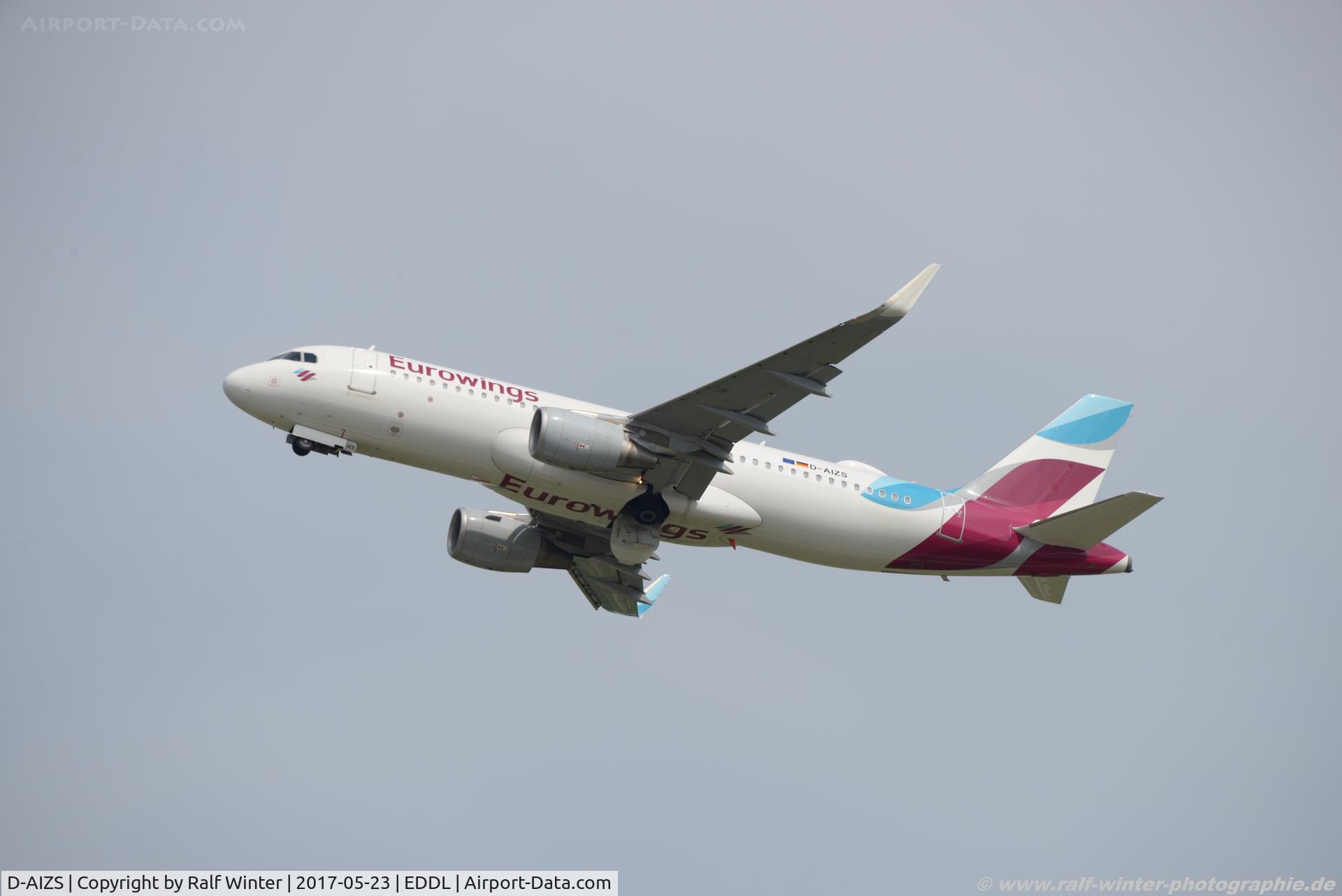 D-AIZS, 2013 Airbus A320-214 C/N 5557, Airbus A320-214 - EW EWG Eurowings - 5557 - D-AIZS - 23.05.2017 - DUS