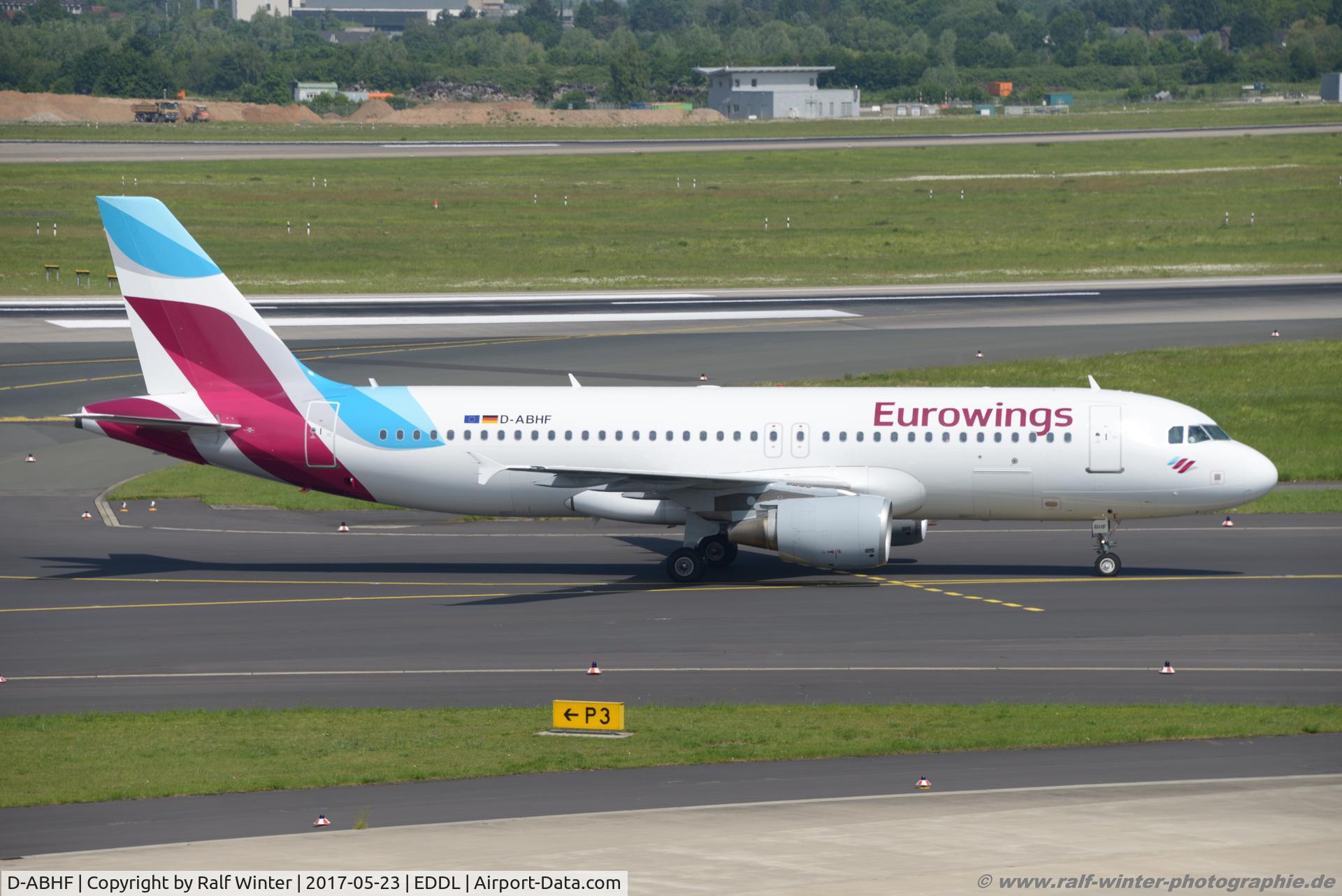 D-ABHF, 2006 Airbus A320-214 C/N 2749, Airbus A320-214 - EW EWG Eurowings ex Air Berlin - 2749 - D-ABHF - 23.05.2017 - DUS