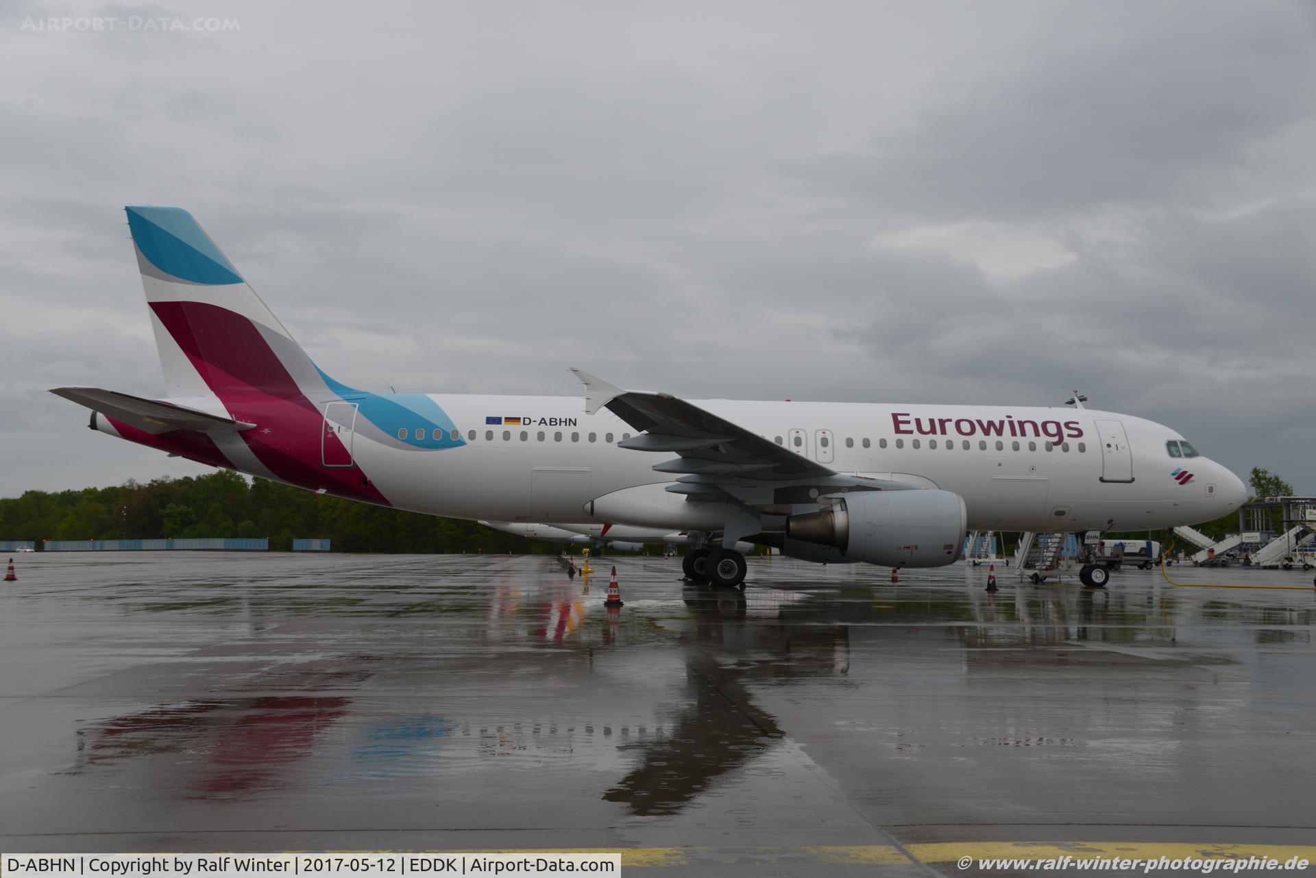 D-ABHN, 2010 Airbus A320-214 C/N 4368, Airbus A320-214 - EW EWG Eurowings ex Air Berlin - 4368 - DABHN - 12.05.2017 - CGN