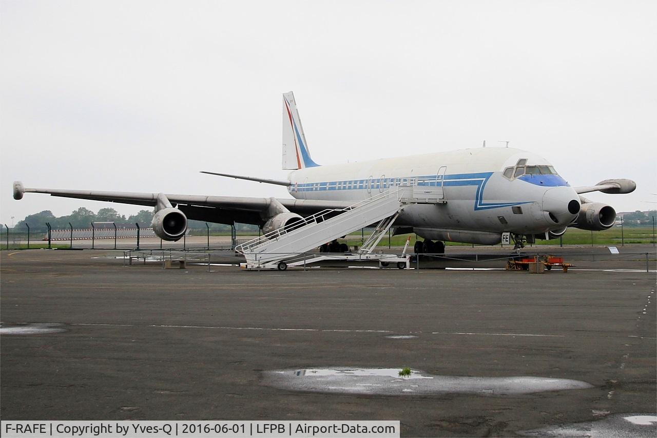 F-RAFE, 1961 Douglas DC-8-33 (DC-8-53) Sarigue C/N 45570, Douglas DC-8-33 Sarigue, Preserved at Air & Space Museum Paris-Le Bourget (LFPB)