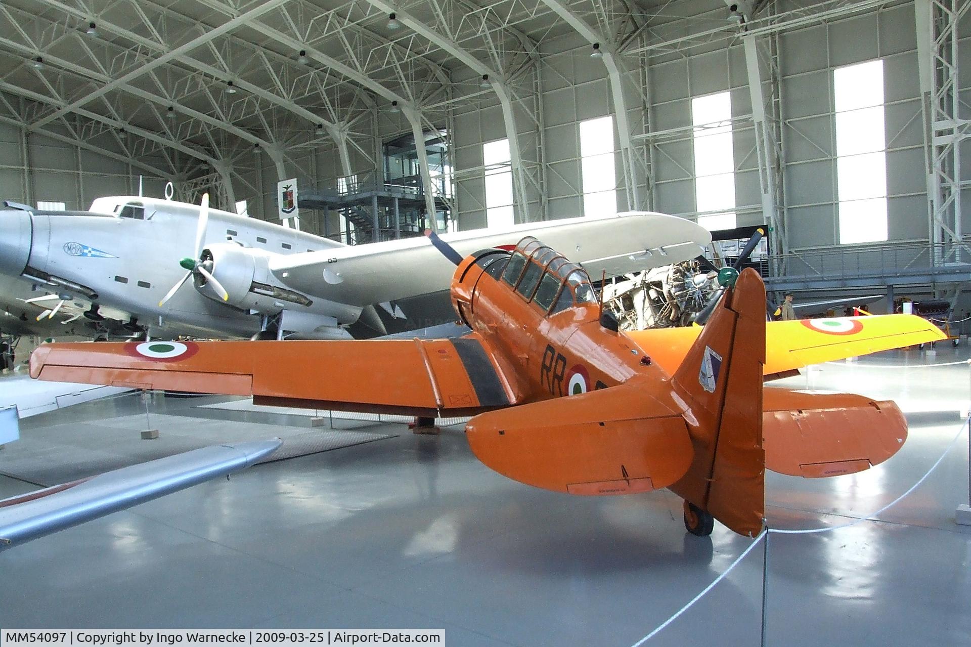 MM54097, North American T-6G Texan C/N RR-67, North American T-6G Texan at the Museo storico dell'Aeronautica Militare, Vigna di Valle