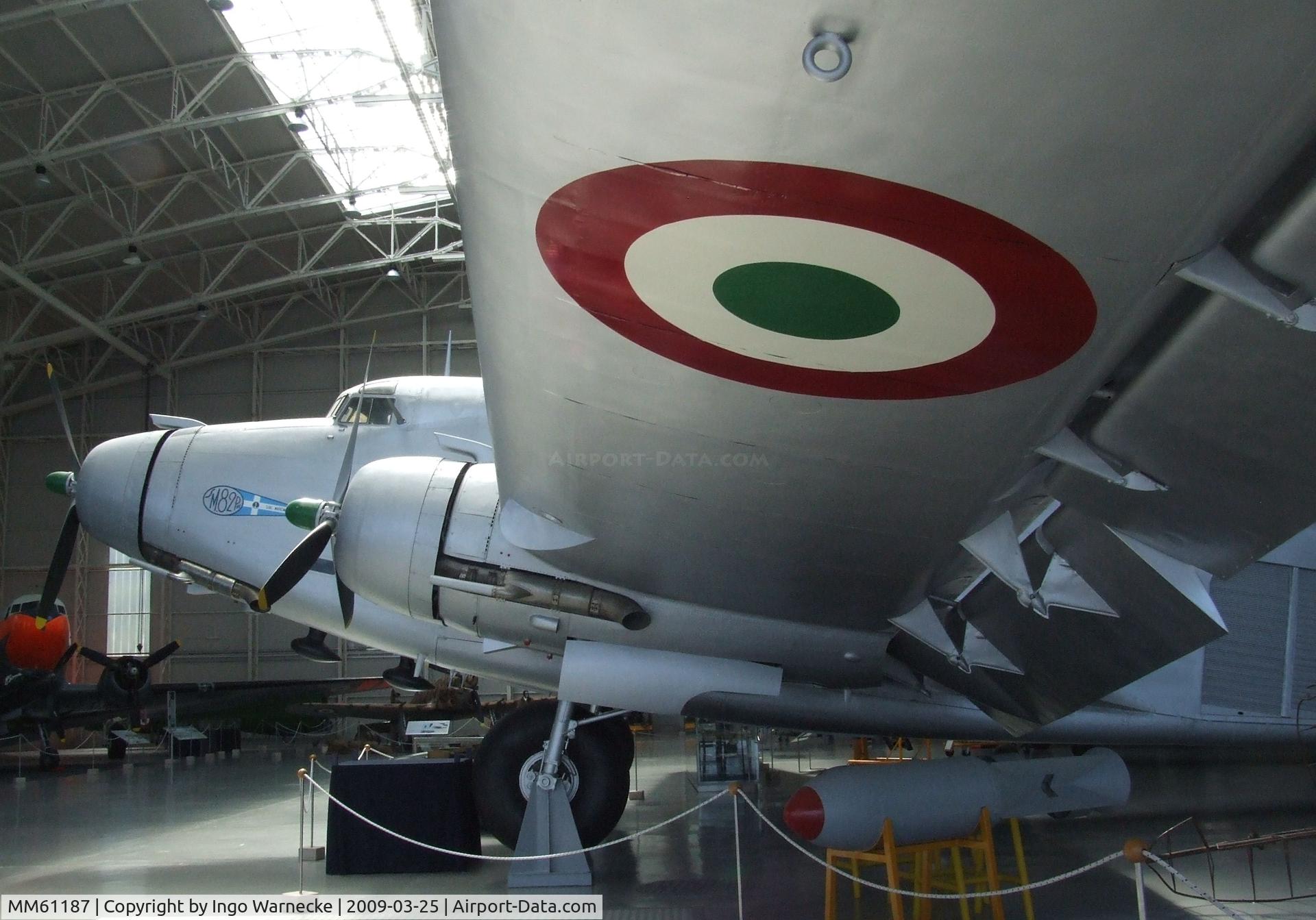 MM61187, Savoia-Marchetti SM-82PW C/N 14, Savoia-Marchetti SM.82PW Marsupiale at the Museo storico dell'Aeronautica Militare, Vigna di Valle