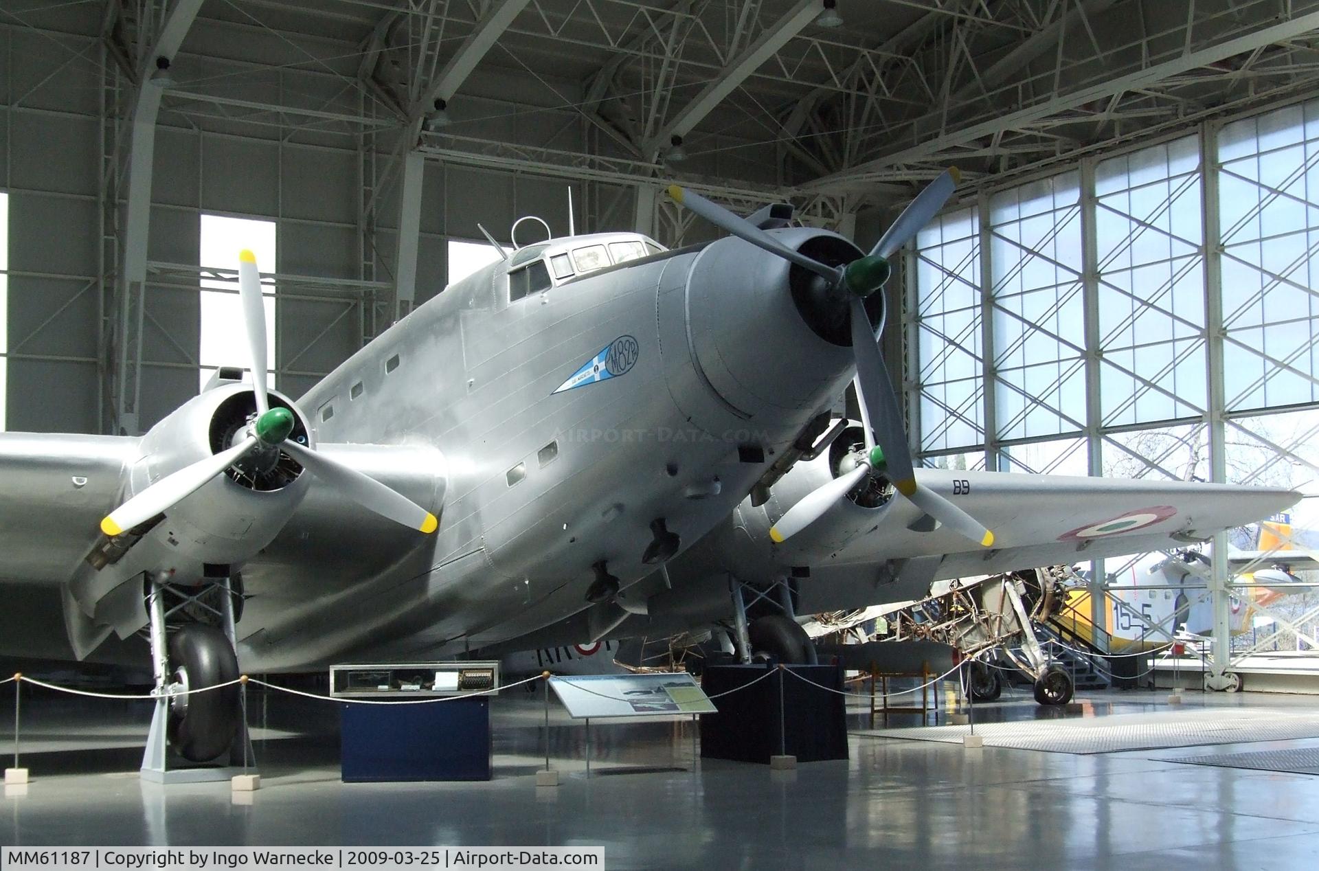 MM61187, Savoia-Marchetti SM-82PW C/N 14, Savoia-Marchetti SM.82PW Marsupiale at the Museo storico dell'Aeronautica Militare, Vigna di Valle