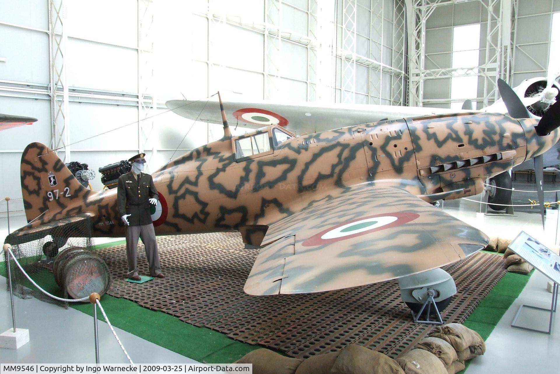 MM9546, 1942 Macchi MC205 C/N Not found MM9546, Macchi MC.205V Veltro at the Museo storico dell'Aeronautica Militare, Vigna di Valle