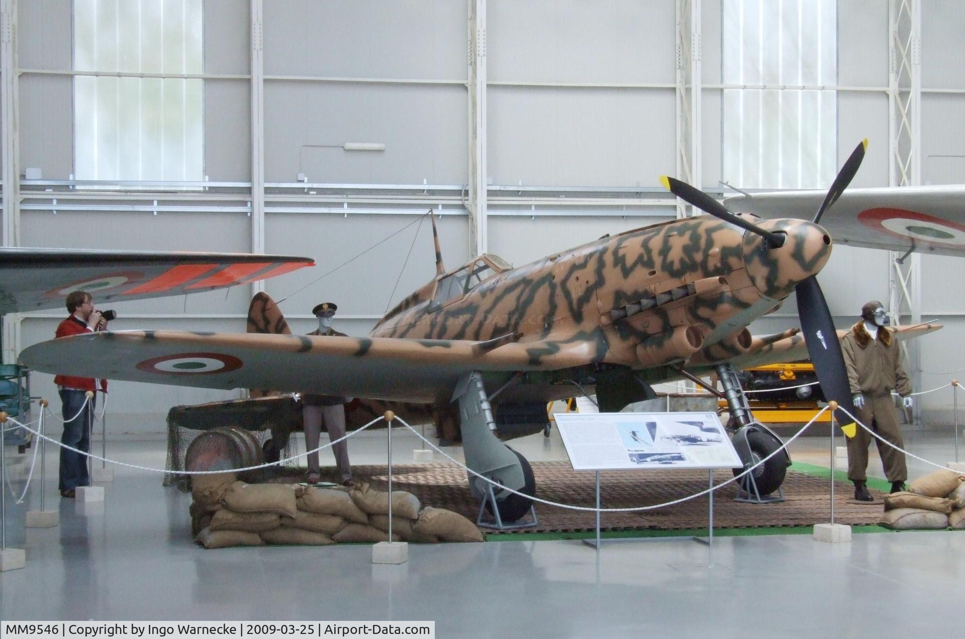 MM9546, 1942 Macchi MC205 C/N Not found MM9546, Macchi MC.205V Veltro at the Museo storico dell'Aeronautica Militare, Vigna di Valle